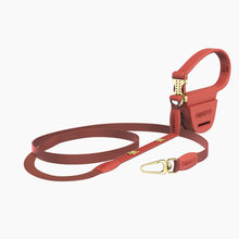 Load image into Gallery viewer, QuiltFLY Signature Gold Bones Leash