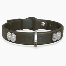 Load image into Gallery viewer, Boneflex Signature Spike Silver Collar