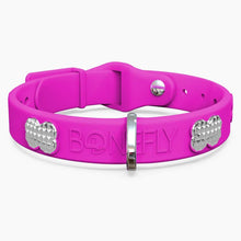 Load image into Gallery viewer, Boneflex Signature Spike Silver Collar