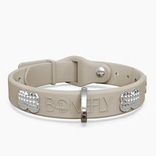 Load image into Gallery viewer, Boneflex Signature Spike Silver Collar