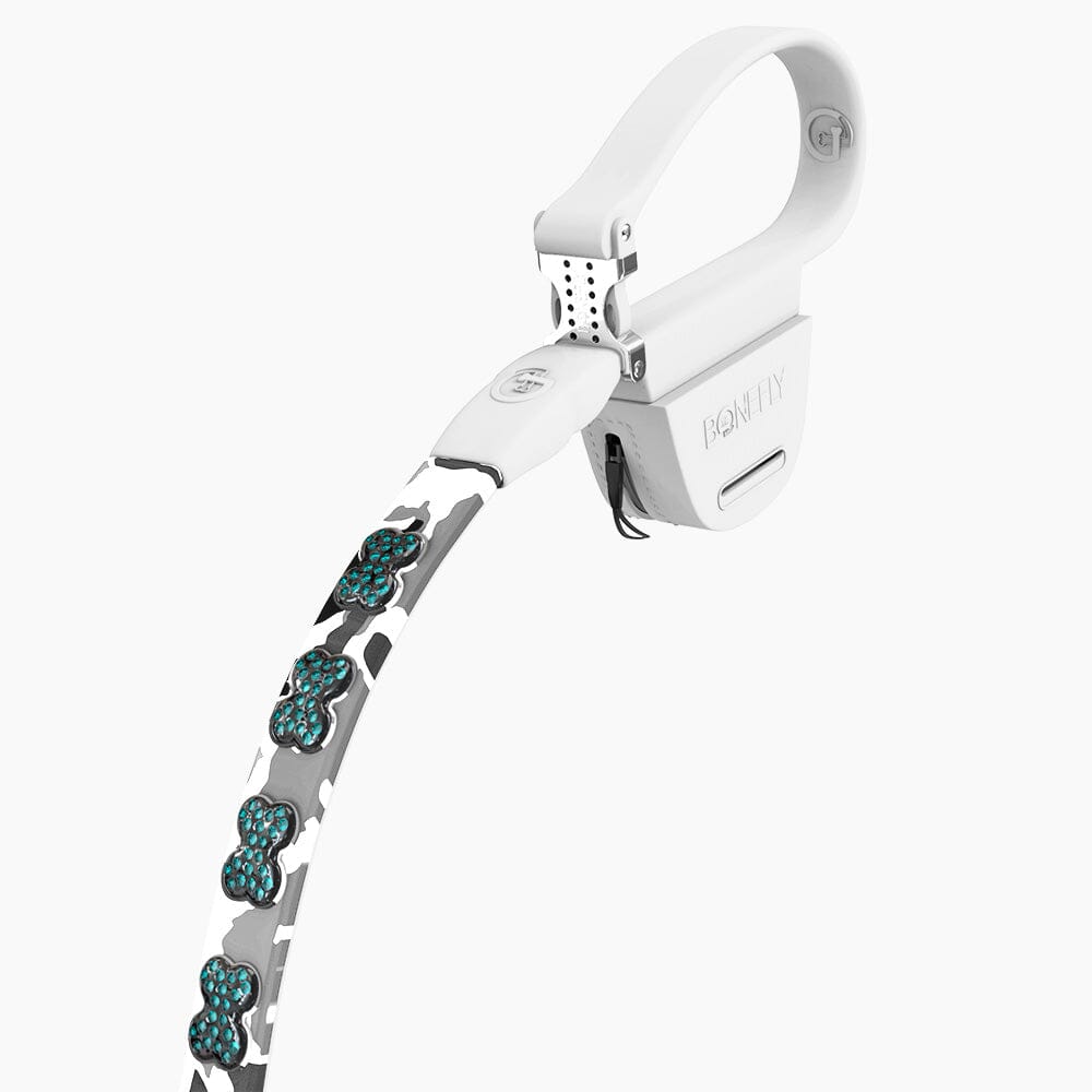Boneflex Limited Ultra White Camo Leash