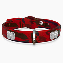 Load image into Gallery viewer, Boneflex Signature Spike Silver Collar
