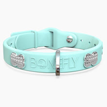 Load image into Gallery viewer, Boneflex Signature Spike Silver Collar
