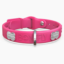 Load image into Gallery viewer, Boneflex Signature Spike Silver Collar
