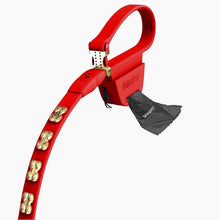 Load image into Gallery viewer, Boneflex Signature Gold Bones Leash
