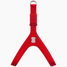 Load image into Gallery viewer, Boneflex Signature Spike Silver Harness

