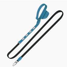 Load image into Gallery viewer, Boneflex Signature Silver Bones Leash
