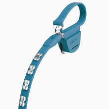 Load image into Gallery viewer, Boneflex Signature Silver Bones Leash
