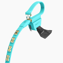 Load image into Gallery viewer, Boneflex Signature Gold Bones Leash
